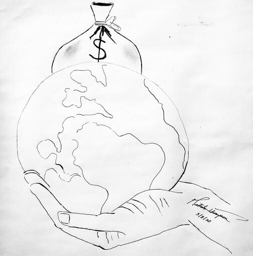 God owns all money in the world